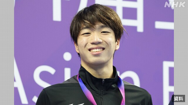 競泳 パリパラリンピック代表 川渕大耀選手など 新たに4人内定