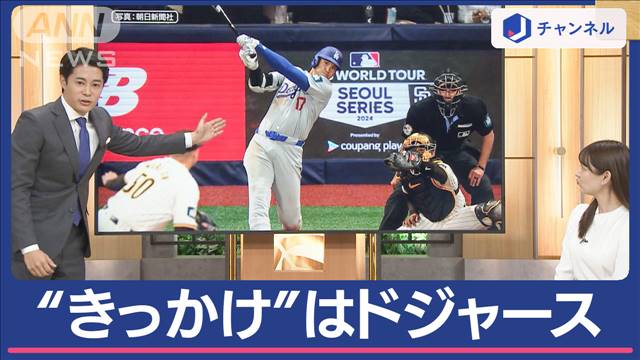 始まりはいつもドジャースから！　“メジャー初”導入…ヘルメットに胸番号、中継も