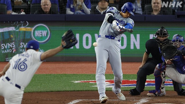 大谷翔平 菊池雄星からタイムリー 打球速度は自己最速更新