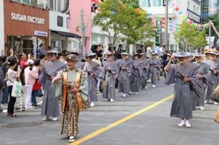 ５年ぶりに朝鮮通信使行列　釜山、日韓親善の歴史絵巻