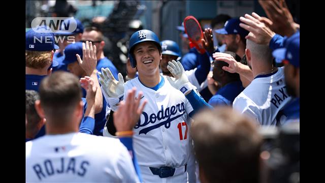 大谷翔平 今季9号10号ホームラン　HR数両リーグトップタイ