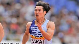 男子100m、坂井隆一郎が10秒20で優勝 ！「本当に緊張にした」シーズン初戦で接戦制し、初の五輪出場へ弾み【木南記念】