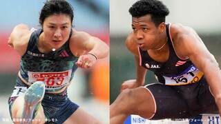 女子100mH 田中佑美が12秒90で2位 パリ五輪参加標準には届かず、男子110mHは村竹が13秒22で優勝【陸上セイコーGGP】