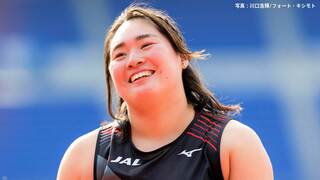 北口榛花、最終6回目でまたも大逆転！63m45で貫禄の優勝！パリ五輪に大きな弾み【陸上セイコーGGP】