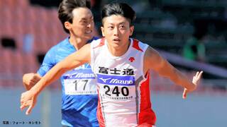 男子400mで佐藤拳太郎が45秒21で優勝！日本記録保持者の貫禄見せる走り【陸上セイコーGGP】