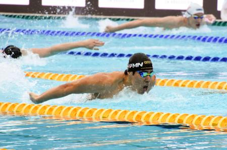 本多灯、男子２００ｍバタ優勝　競泳の欧州ＧＰ