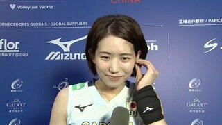 古賀紗理那、現在得点ランク1位の117得点　次戦31日は世界6位の中国「リカバリーをしていい準備して」