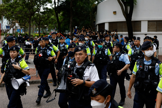 香港高裁、民主派14人に有罪判決　予備選挙で政権転覆を図った罪