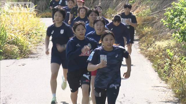 レスリングの聖地「金メダル坂」須崎優衣、藤波朱理らが心身鍛えパリ五輪金メダルへ！