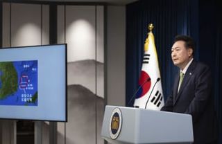 韓国沖に石油・ガス埋蔵か　尹大統領表明、近く試掘