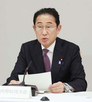 経済・財政「新生」へ６カ年計画＝月内策定、成長に軸足―岸田首相表明