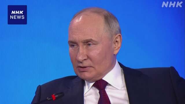 プーチン大統領 ロシア軍の兵力増強を誇示 長期戦視野に