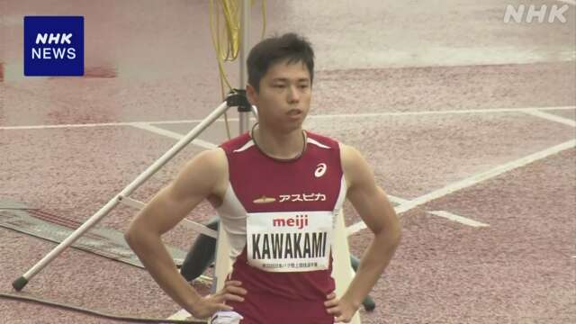 パラ陸上 日本選手権 川上秀太 パリ大会に向け順調な調整 三重