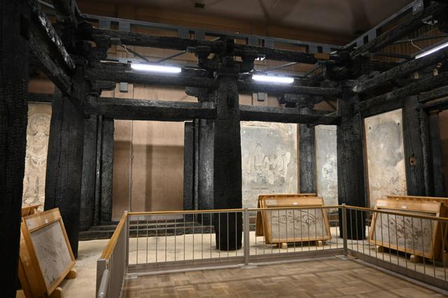 法隆寺金堂壁画、収蔵庫改修で専門家によるWG設置へ　保存活用委