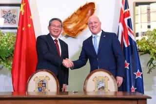 ＮＺのＡＵＫＵＳ協力に懸念　中国首相、ＴＰＰ加盟へ意欲