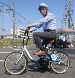 水素で動くアシスト自転車　トヨタ紡織、30年までの普及へ