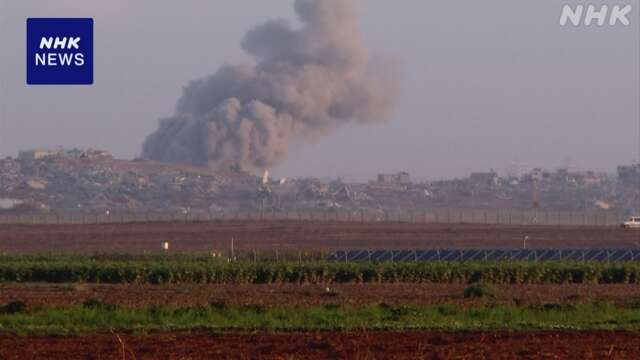 イスラエル軍 ガザ地区広範囲で攻撃継続 住民に多数の死傷者か