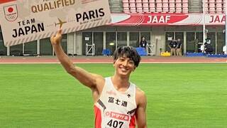 男子走幅跳の橋岡優輝が優勝でパリ五輪内定も内容に不満　五輪本番まで「忙しい1か月になる」【日本選手権3日目】