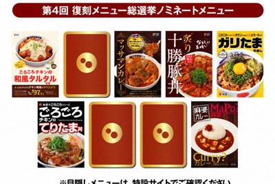 「シュクメルリ」は殿堂入り　松屋「復刻メニュー総選挙」、7日まで