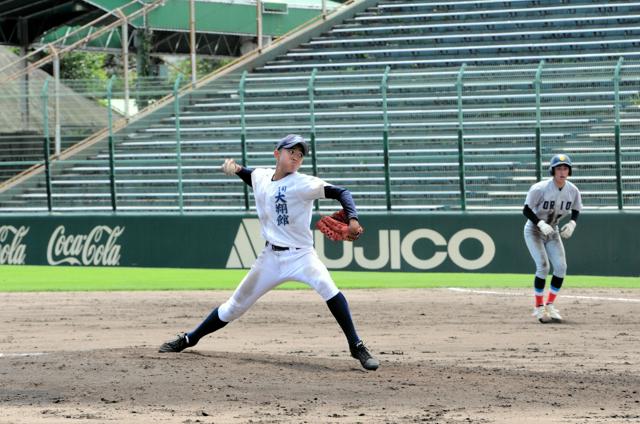 3年生のために熱投　門司大翔館・酒匂選手「来年は僕が中心に」誓う