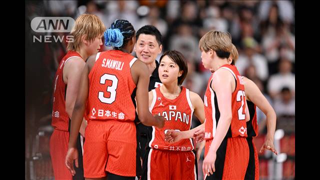 女子バスケ日本　3P×25本で圧勝！パリ五輪に弾み