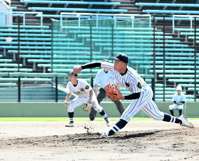 昨秋大敗、王者との雪辱戦に手応え　高山西の高橋投手「成長できた」