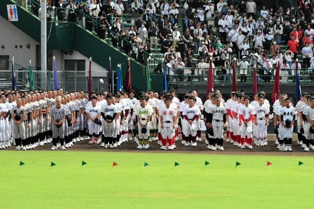 高校野球熊本大会開幕　尽くす！「心を、力を、思いを」