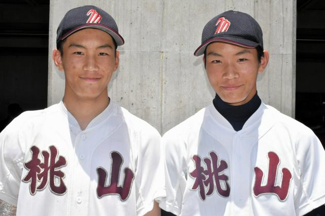 投手と主将、双子の兄弟そろって先発出場　京都・桃山が逆転勝ち