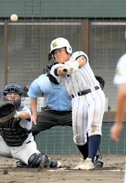 来春統合で最後の夏　久慈東の西川選手、チーム目覚めさせる二塁打