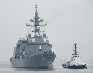 海自護衛艦が中国領海を航行　日本に「深刻な懸念」伝達