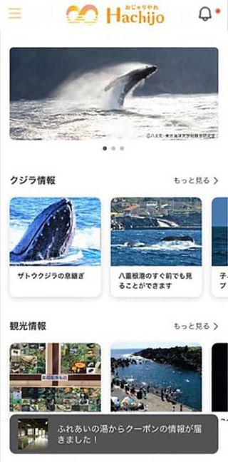 八丈島楽しむアプリ登場　データ活用、みずほが支援