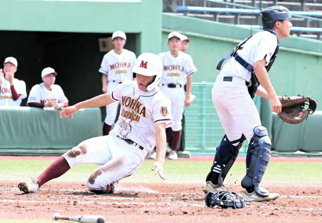 真岡工、春の県大会で敗れた相手に堅守で雪辱 高校野球栃木大会