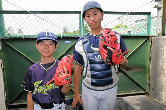 小学6年生バッテリーが始球式　13日開幕、高校野球富山大会