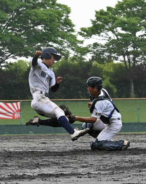 サヨナラ負けしのいだバックホーム　「野球の神様は見てくれている」