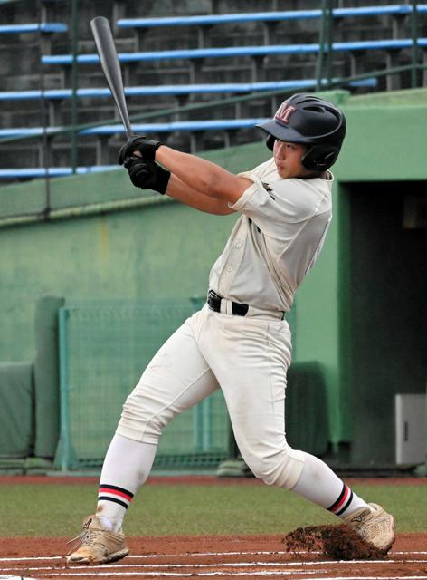 祖父、父、兄も真岡高野球部員　エースで4番の高橋は力出し切れず