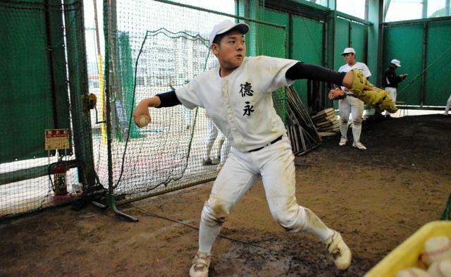 めざすは審判員　勝敗決める一球に立ち会いたい　今治北・徳永選手