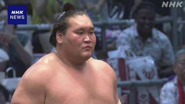 大相撲名古屋場所 4日目 横綱 照ノ富士は御嶽海と対戦へ