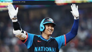 快挙！大谷翔平 日本人史上初のオールスターゲームでフェンスオーバーの1号、またメジャーの歴史に名を刻む