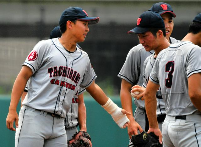 「不屈の主将」伝令で仲間を励ました　立花学園、春の雪辱は果たせず