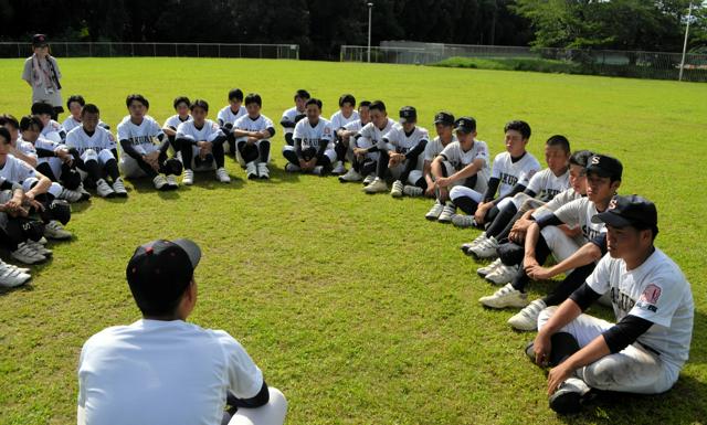 格好いい集団、お前らと野球出来て幸せ　桜井ラストミーティング