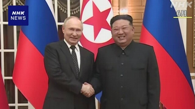 北朝鮮 “キム総書記がロシアの軍事代表団と面会”