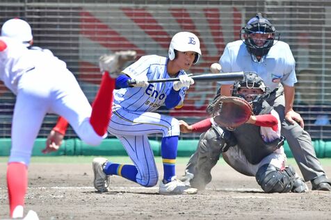 エナジック初の決勝進出　ウェルネスにコールド勝ち　高校野球沖縄大会準決勝