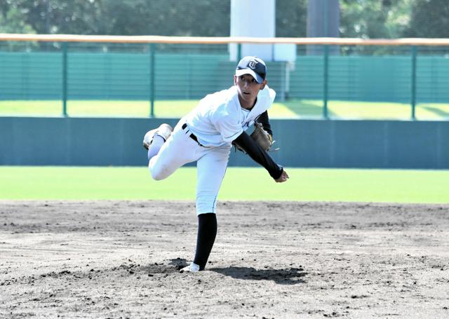 強豪の鳴門に投打で奮闘、徳島市立・川田「いい環境で野球できた」