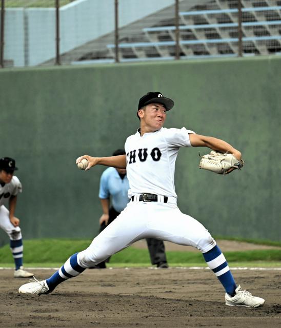 「焦りもあった」勢い止められず、五回途中降板　豊橋中央・前島選手