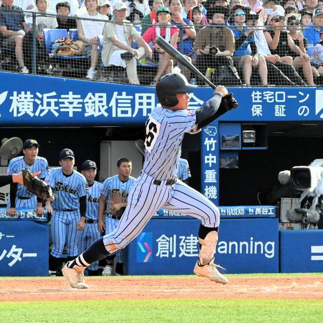 準決勝で同点弾、決勝で同点打　逆境で強さ光る東海大相模の三浦