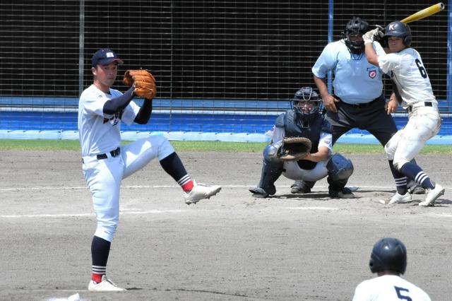 「できることを全部」大差も気持ち切り替え力投　駿河総合・出井投手