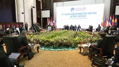 ASEAN加盟国による外相会議開かれる　内戦状態続くミャンマー情勢などについて意見交わす