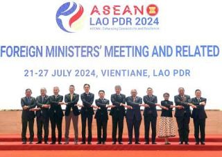 ＡＳＥＡＮ関連会議が開幕　２７日まで、日米中ロ応酬へ