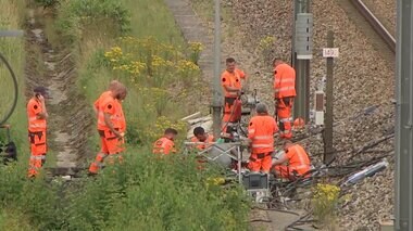 フランス高速鉄道で破壊行為　週末にかけ80万人に影響