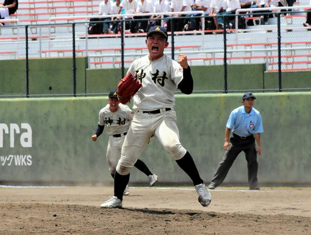 神村学園・今村投手、エースの証明　決勝で完封、大会4試合で無失点